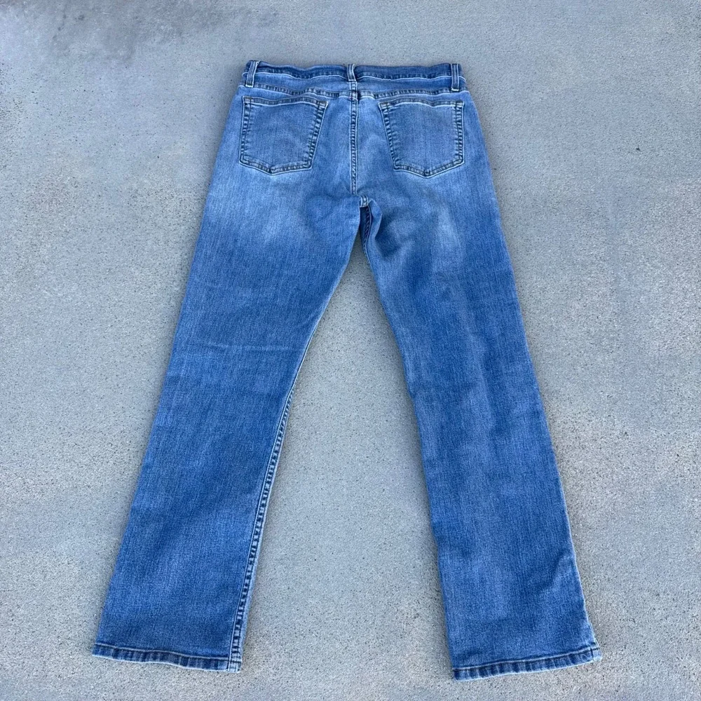 George Mens Bootcut Jeans Medium Wash Denim 32x30 - Picture 7 of 9